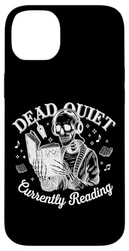 Dead Quiet Kopfhörer mit Totenkopf-Design Hülle für iPhone 14 Plus Dead Quiet Kopfhörer mit Totenkopf-Design Hülle für iPhone 14 Plus von Skull Reading Book Dead Quiet Currently
