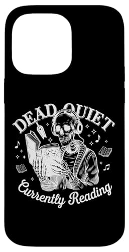 Dead Quiet Kopfhörer mit Totenkopf-Design Hülle für iPhone 14 Pro Max Dead Quiet Kopfhörer mit Totenkopf-Design Hülle für iPhone 14 Pro Max von Skull Reading Book Dead Quiet Currently