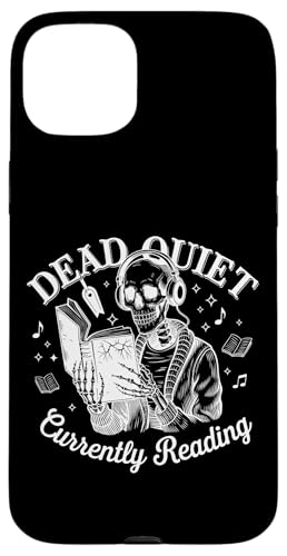 Dead Quiet Kopfhörer mit Totenkopf-Design Hülle für iPhone 15 Plus Dead Quiet Kopfhörer mit Totenkopf-Design Hülle für iPhone 15 Plus von Skull Reading Book Dead Quiet Currently
