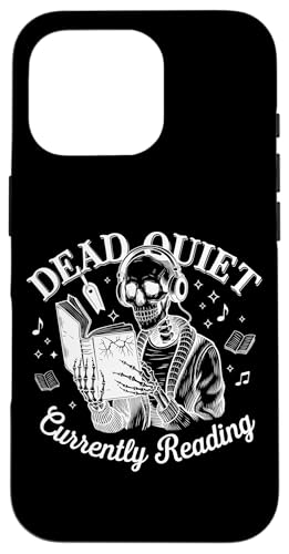 Dead Quiet Kopfhörer mit Totenkopf-Design Hülle für iPhone 16 Pro Dead Quiet Kopfhörer mit Totenkopf-Design Hülle für iPhone 16 Pro von Skull Reading Book Dead Quiet Currently