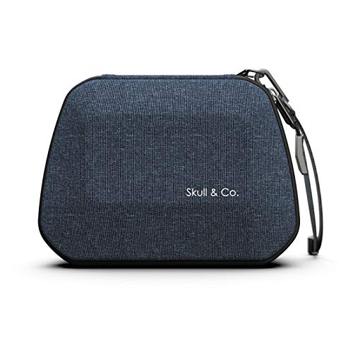 Skull & Co. Controller Case: Portable Hard Shell Protective Travel Carrying Case for PS5 DualSense Controller - Denim von Skull & Co.