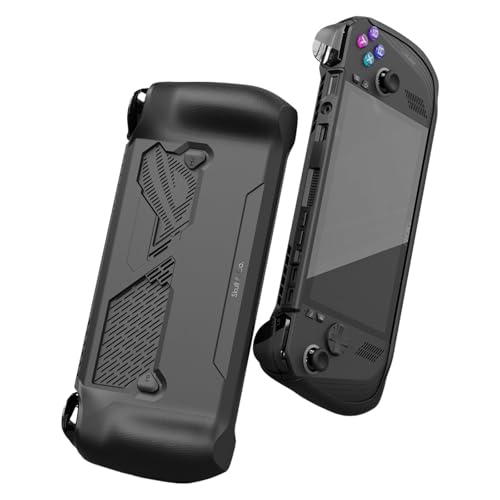 Skull & Co. GripCase Ally for ROG Ally X: A Soft Protective Case with Textured Grips Full Protection and Stand, Shock-Absorption Non-Slip and Anti-Scratch Cover Design - Black Skull & Co. GripCase Ally for ROG Ally X: A Soft Protective Case with Textured Grips Full Protection and Stand, Shock-Absorption Non-Slip and Anti-Scratch Cover Design - Black von Skull & Co.