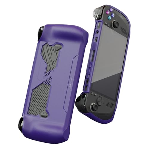 Skull & Co. GripCase Ally for ROG Ally X: A Soft Protective Case with Textured Grips Full Protection and Stand, Shock-Absorption Non-Slip and Anti-Scratch Cover Design - Galactic Purple Skull & Co. GripCase Ally for ROG Ally X: A Soft Protective Case with Textured Grips Full Protection and Stand, Shock-Absorption Non-Slip and Anti-Scratch Cover Design - Galactic Purple von Skull & Co.