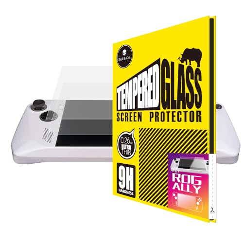 Skull & Co. High Transparency and High Sensitive Tempered Glass Screen Protector for ROG Ally and ROG Ally X (2-PACK) von Skull & Co.