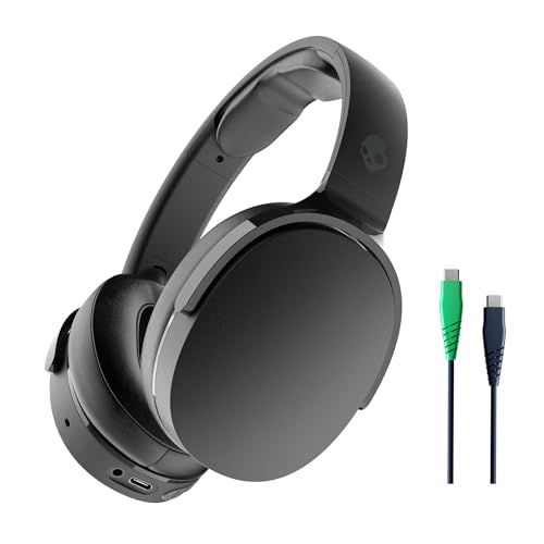 Skullcandy Hesh Evo Over-Ear Wireless-Kopfhörer, 36 Std. Akkulaufzeit, Mikro, kompatibel mit iPhone, Android und Bluetooth-Geräten - Schwarz von Skullcandy