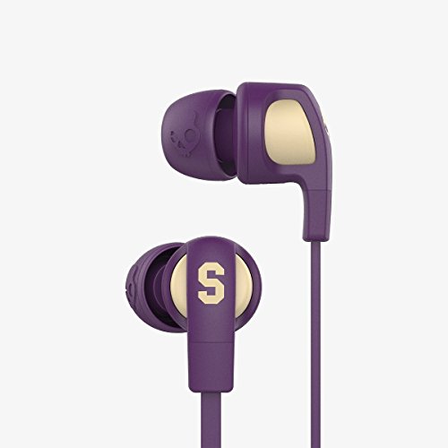 Skullcandy Ill-Famed Collection Smokin' Buds 2 In-Ear Kopfhörer mit In-Line Mikrofon - Violett/Creme von Skullcandy