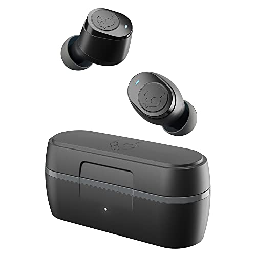Skullcandy Jib In-Ear Bluetooth 5.0 Kopfhörer, True Wireless, wasserdicht, mit 22 Stunden Akkulaufzeit - Schwarz von Skullcandy