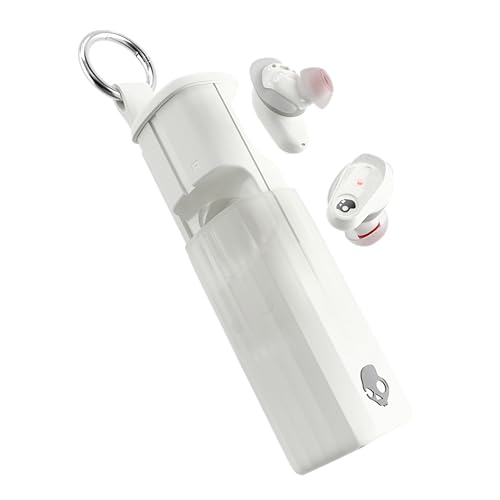 Skullcandy Method 360 ANC Wireless-Ohrhörer, Sound by Bose, Bluetooth-Kopfhörer, Premium Noise Cancelling, bis zu 40 Stunden Akkulaufzeit, schweiß- und wasserresistent Mit Mikrofon - Bone von Skullcandy