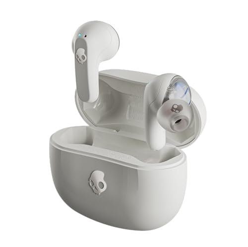 Skullcandy Rail In-Ear Wireless-Kopfhörer, 42 Std. Akkulaufzeit, Skull-iQ, Alexa-Unterstützung, Mikro, kompatibel mit iPhone, Android und Bluetooth-Geräten - Weiß Skullcandy Rail In-Ear Wireless-Kopfhörer, 42 Std. Akkulaufzeit, Skull-iQ, Alexa-Unterstützung, Mikro, kompatibel mit iPhone, Android und Bluetooth-Geräten - Weiß von Skullcandy