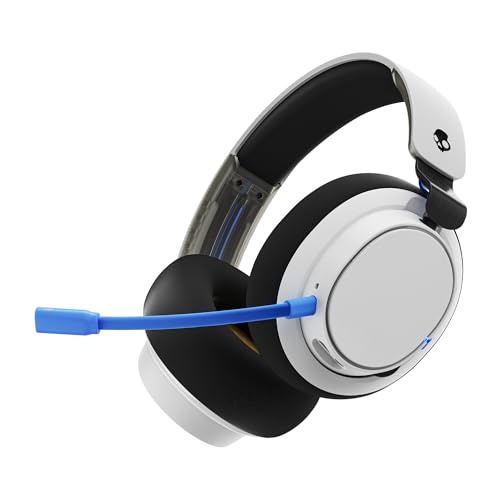 Skullcandy SLYR Pro Multi-Platform Over-Ear Wired Gaming Headset, Enhanced Sound Perception, AI Microphone, Works with Xbox Playstation and PC - Playstation von Skullcandy