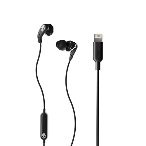 Skullcandy Set Lightning Kabelgebundener In-Ear Kopfhörer, Mikro, Kompatibel mit iPhone - Schwarz Skullcandy Set Lightning Kabelgebundener In-Ear Kopfhörer, Mikro, Kompatibel mit iPhone - Schwarz von Skullcandy