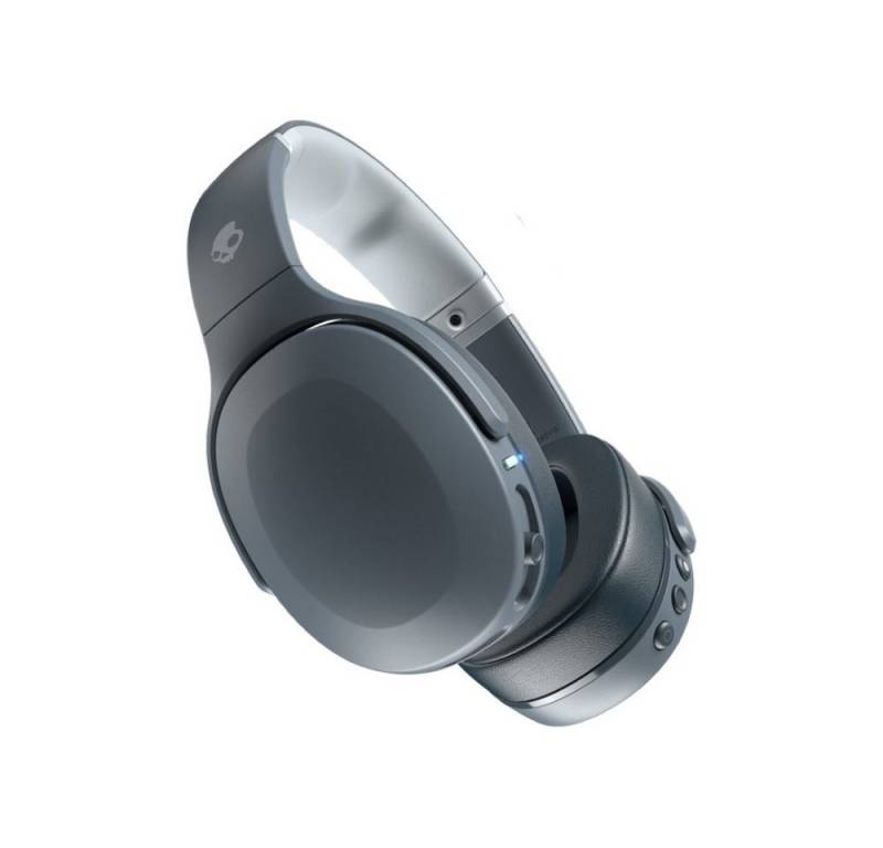 Skullcandy SkullCandy Crusher Evo Bluetooth-Kopfhörer grau - Over-Ear. Over-Ear-Kopfhörer (Bluetooth, sensorischer Bass, 40 Stunden Akkulaufzeit, Kompatibel mit Siri, Bluetooth, Sensorischer Bass) von Skullcandy