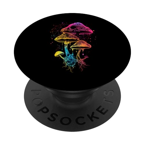 Colorful minimalic dripping Skull PopSockets Klebender PopGrip Colorful minimalic dripping Skull PopSockets Klebender PopGrip von Skulls Paint Dripping Apparel