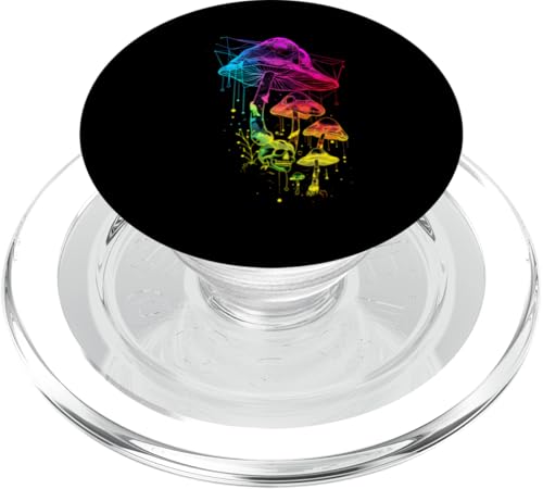 Colorful minimalic dripping Skull PopSockets PopGrip für MagSafe Colorful minimalic dripping Skull PopSockets PopGrip für MagSafe von Skulls Paint Dripping Apparel