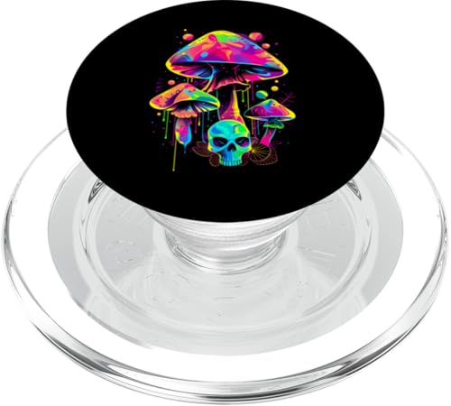 Colorful minimalic dripping Skull PopSockets PopGrip für MagSafe Colorful minimalic dripping Skull PopSockets PopGrip für MagSafe von Skulls Paint Dripping Apparel
