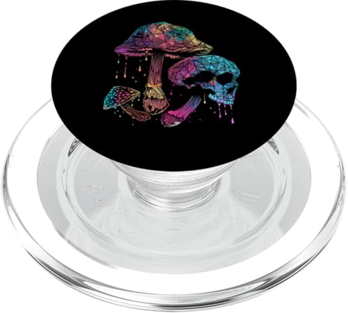 Colorful minimalic dripping Skull PopSockets PopGrip für MagSafe Colorful minimalic dripping Skull PopSockets PopGrip für MagSafe von Skulls Paint Dripping Apparel