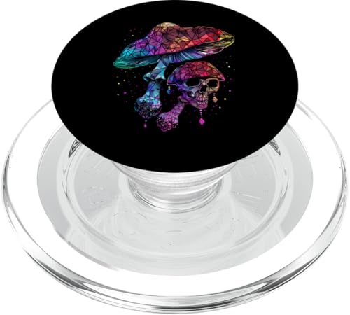 Colorful minimalic dripping Skull PopSockets PopGrip für MagSafe Colorful minimalic dripping Skull PopSockets PopGrip für MagSafe von Skulls Paint Dripping Apparel