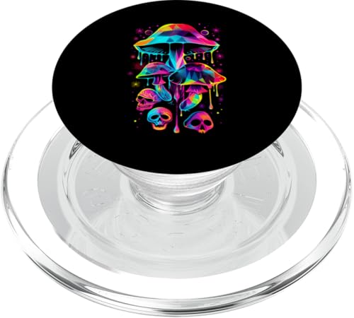 Colorful minimalic dripping Skull PopSockets PopGrip für MagSafe Colorful minimalic dripping Skull PopSockets PopGrip für MagSafe von Skulls Paint Dripping Apparel