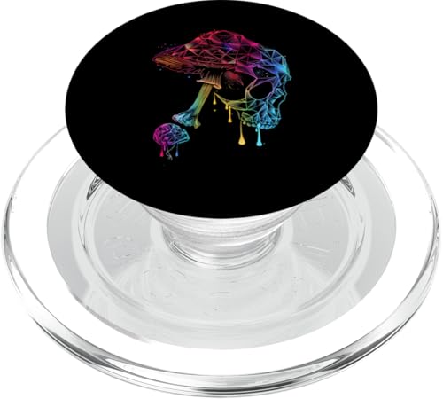 Colorful minimalic dripping Skull PopSockets PopGrip für MagSafe Colorful minimalic dripping Skull PopSockets PopGrip für MagSafe von Skulls Paint Dripping Apparel