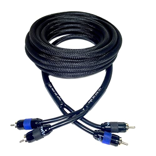 Sky High Car Audio Premium 2-K Cinch-Kabel - 2,7 m von Sky High Car Audio