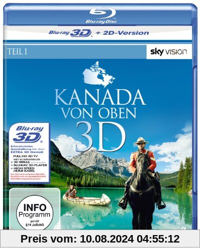 Kanada von oben - Teil 1 (SKY VISION) [3D Blu-ray + 2D Version] von Sky Vision