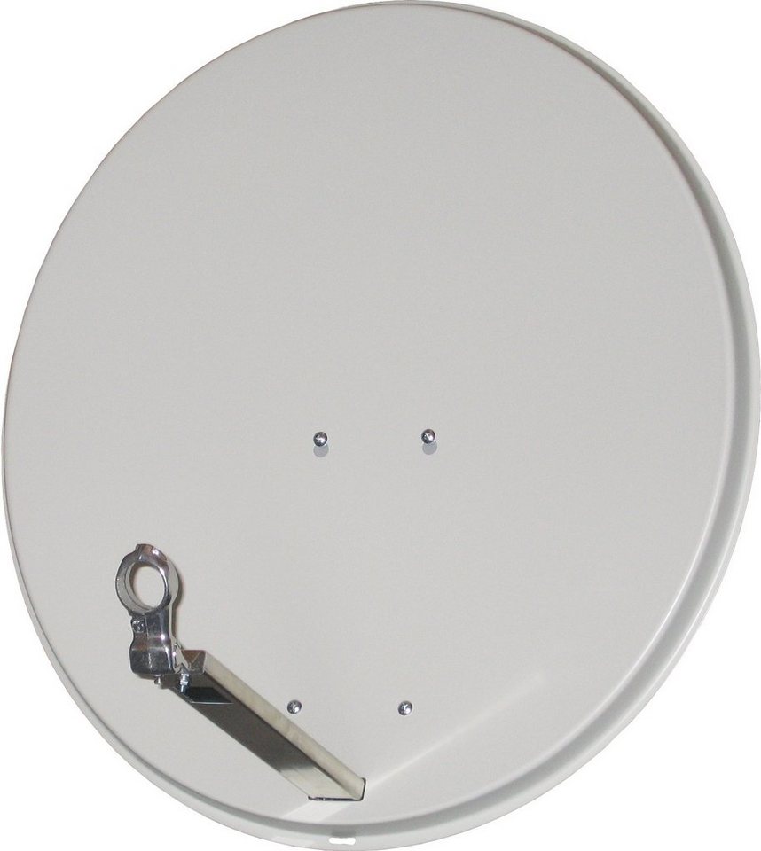 Sky Vision Ideal Sat-Spiegel (75 cm, Aluminium, 40mm Feedaufnahme, anthrazit, ziegelrot, hellgrau) von Sky Vision