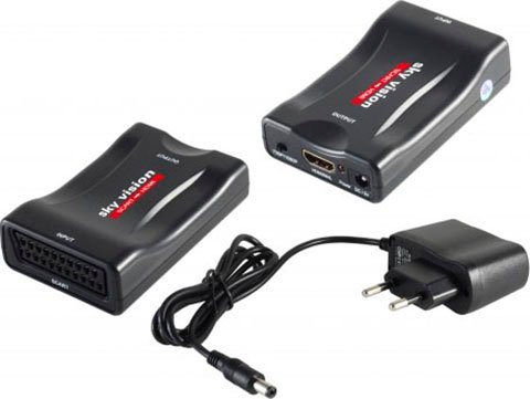 Sky Vision SHC 01 - Scart zu HDMI Konverter Adapter von Sky Vision