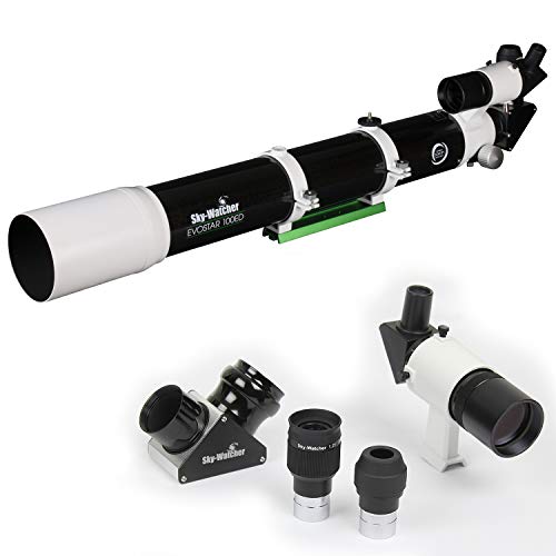 Sky-Watcher EvoStar 100 APO Doublet Refraktor – kompakte und tragbare optische Röhre für erschwingliche Astrofotografie und visuelle Astronomie von Sky-Watcher