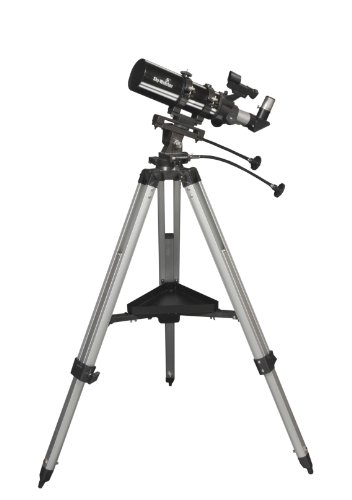 Skywatcher Startravel 80 (80/400) Teleskop auf Stabiler AZ3 Montierung mit Sonderzubehör von Sky-Watcher