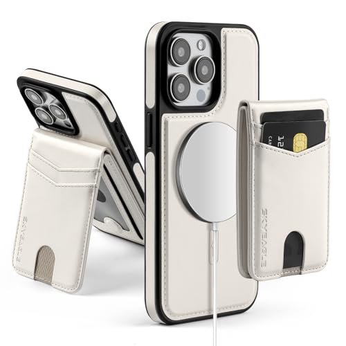 SkyEagle Magsafe 2-in-1 abnehmbare iPhone 15 Pro Brieftaschen-Schutzhülle mit Kartenhalter, für Damen und Herren, magnetisch, PU-Leder, RFID-blockierend, Klappständer, Kreditkartenfächer, für Apple 15 SkyEagle Magsafe 2-in-1 abnehmbare iPhone 15 Pro Brieftaschen-Schutzhülle mit Kartenhalter, für Damen und Herren, magnetisch, PU-Leder, RFID-blockierend, Klappständer, Kreditkartenfächer, für Apple 15 von SkyEagle