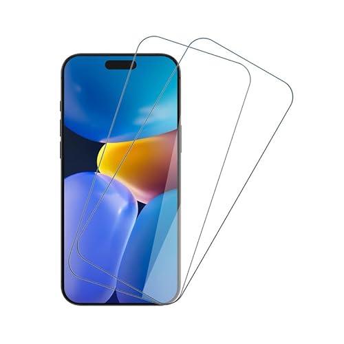 SkyKeep (2 Stücke für Folie Displayschutz iPhone 16 Pro Max Schutzfolie iPhone 16 Pro Max Panzerglas Schutz (9H)(Ultra-klar) von SkyKeep