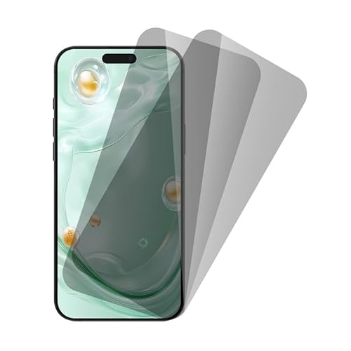 SkyKeep (2 Stücke für Schutzglas Anti-Spy iPhone 16 Pro Max Panzerglas Schutzfolie Anti-Spy iPhone 16 Pro Max Displayschutz Blickschutz (9H Härte)(HD Displayschutzfolie)(Ultra-klar)(Anti-Bläschen) von SkyKeep