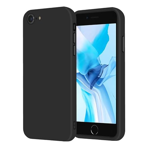 SkyKeep für iPhone se Handyhülle iPhone 8 Hülle iPhone se Schutzhülle iPhone 7/8/se 2020/2022 Case Cover Black, Soft TPU, rutschfest, Anti-Fingerabdruck - Schwarz SkyKeep für iPhone se Handyhülle iPhone 8 Hülle iPhone se Schutzhülle iPhone 7/8/se 2020/2022 Case Cover Black, Soft TPU, rutschfest, Anti-Fingerabdruck - Schwarz von SkyKeep