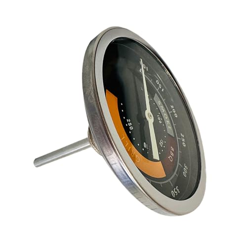 Analoges Ofenthermometer, Edelstahl-Thermometer, 50–250 ℃/37.8-287.8 °C, rund, Bratentemperatur-Testmessgerät für Grills Analoges Ofenthermometer, Edelstahl-Thermometer, 50–250 ℃/37.8-287.8 °C, rund, Bratentemperatur-Testmessgerät für Grills von SkyPOOU