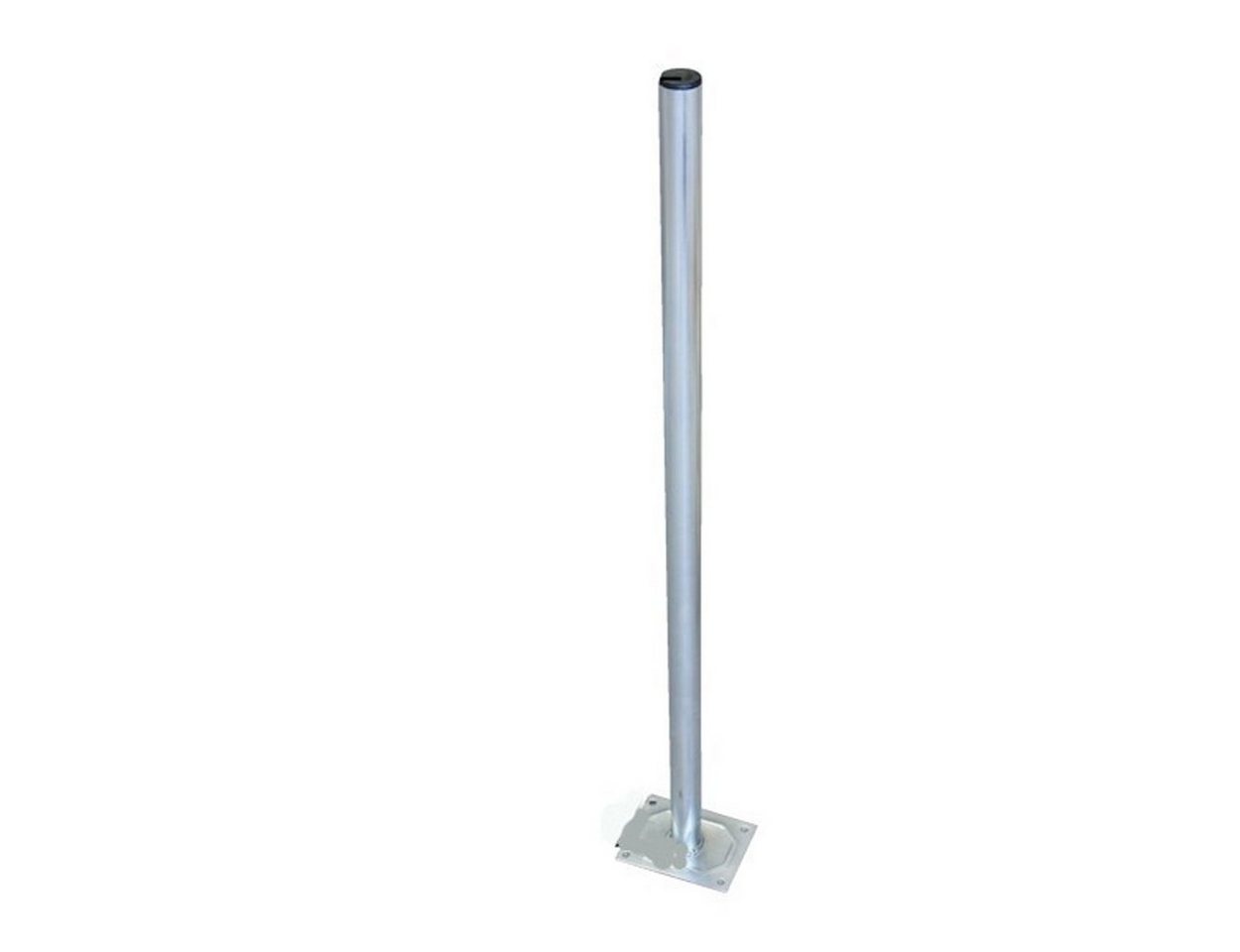 SkyRevolt 100cm Mast 38mm Standfuss Stahl SAT Antennenmast Flach-Dach Ständer SAT-Halterung SkyRevolt 100cm Mast 38mm Standfuss Stahl SAT Antennenmast Flach-Dach Ständer SAT-Halterung von SkyRevolt