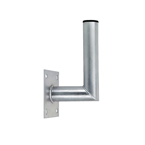 SkyRevolt 15 cm Rohr 48 mm Wandhalter Stahl verzinkt Winkel Wand-Halterung für Satelliten-Antenne SAT-Schüssel Wandabstand 150 mm SkyRevolt 15 cm Rohr 48 mm Wandhalter Stahl verzinkt Winkel Wand-Halterung für Satelliten-Antenne SAT-Schüssel Wandabstand 150 mm von SkyRevolt