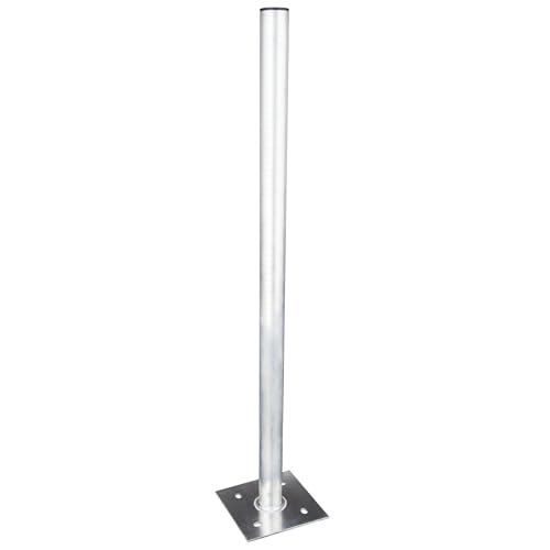 SkyRevolt Standfuss 1m Mast 50mm Aluminium Antennenmast Flach-Dach Rohr-Ständer Mastfuss Balkon-Halter für Satellitenschüssel SAT-Antenne SkyRevolt Standfuss 1m Mast 50mm Aluminium Antennenmast Flach-Dach Rohr-Ständer Mastfuss Balkon-Halter für Satellitenschüssel SAT-Antenne von SkyRevolt