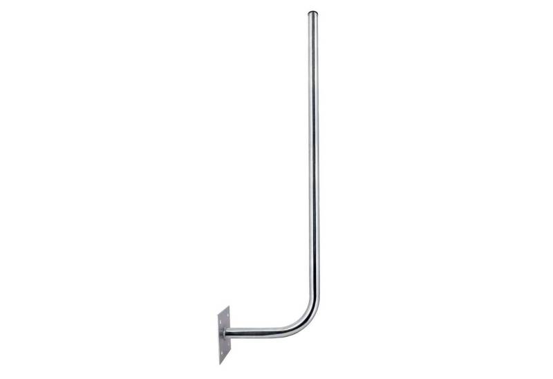 SkyRevolt 30cm Wandhalter 120cm Mast Stahl SAT Antenne Wandhalterung Ø 38mm SAT-Halterung von SkyRevolt