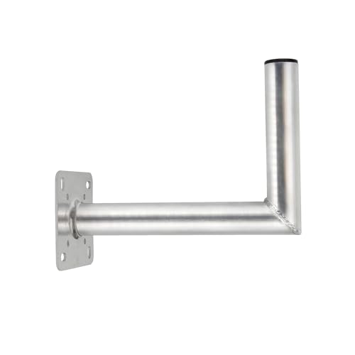 SkyRevolt 35cm Wandhalter Aluminium Rohr ALU 50mm für Satellitenschüssel Wandmontage Sat Antenne Wand-Halterung 350mm SkyRevolt 35cm Wandhalter Aluminium Rohr ALU 50mm für Satellitenschüssel Wandmontage Sat Antenne Wand-Halterung 350mm von SkyRevolt