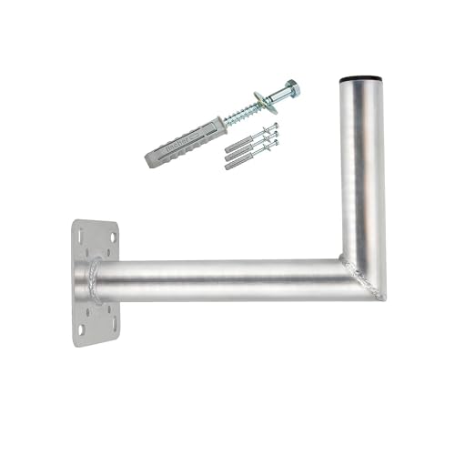 SkyRevolt 35cm Wandhalterung für Satellitenschüssel Aluminium Rohr ALU 50mm SAT für Wandmontage Schrauben Dübel SkyRevolt 35cm Wandhalterung für Satellitenschüssel Aluminium Rohr ALU 50mm SAT für Wandmontage Schrauben Dübel von SkyRevolt