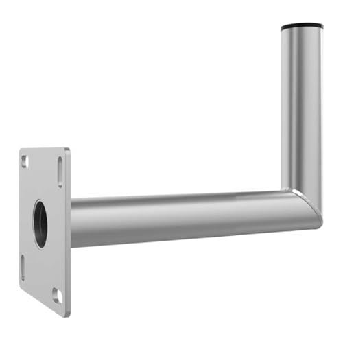 SkyRevolt 40cm Wandhalter Rohr 50mm Aluminium XXL Wandplatte ALU Winkel-Halter für Satelliten-Schüssel SAT-Antenne SkyRevolt 40cm Wandhalter Rohr 50mm Aluminium XXL Wandplatte ALU Winkel-Halter für Satelliten-Schüssel SAT-Antenne von SkyRevolt