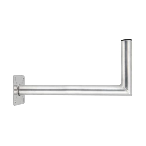 SkyRevolt 55cm Wandhalter Aluminium SAT ALU Winkel Wand Halterung für Satellitenschüssel Antenne 550mm von SkyRevolt