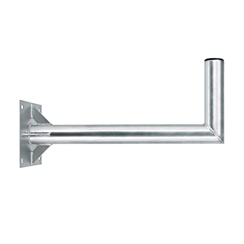 SkyRevolt 60cm Mast 60mm Wandhalter Stahl Winkel-Wand-Halterung für Satelliten-Schüssel SAT-Antenne extra 4-Fach Verstrebung SkyRevolt 60cm Mast 60mm Wandhalter Stahl Winkel-Wand-Halterung für Satelliten-Schüssel SAT-Antenne extra 4-Fach Verstrebung von SkyRevolt