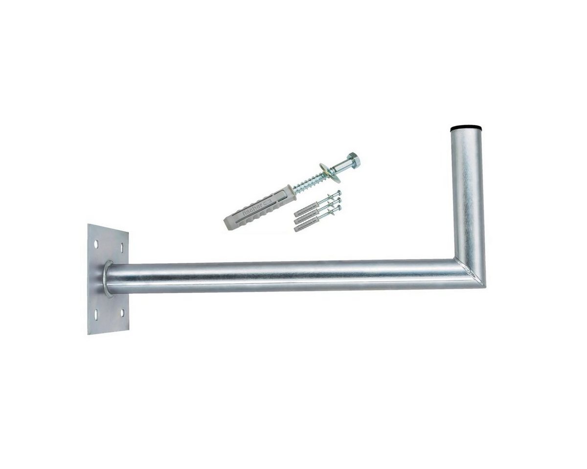 SkyRevolt 60cm Wandhalter 48mm Stahl SAT Antenne Wand Montage Halter Schrauben SAT-Halterung SkyRevolt 60cm Wandhalter 48mm Stahl SAT Antenne Wand Montage Halter Schrauben SAT-Halterung von SkyRevolt