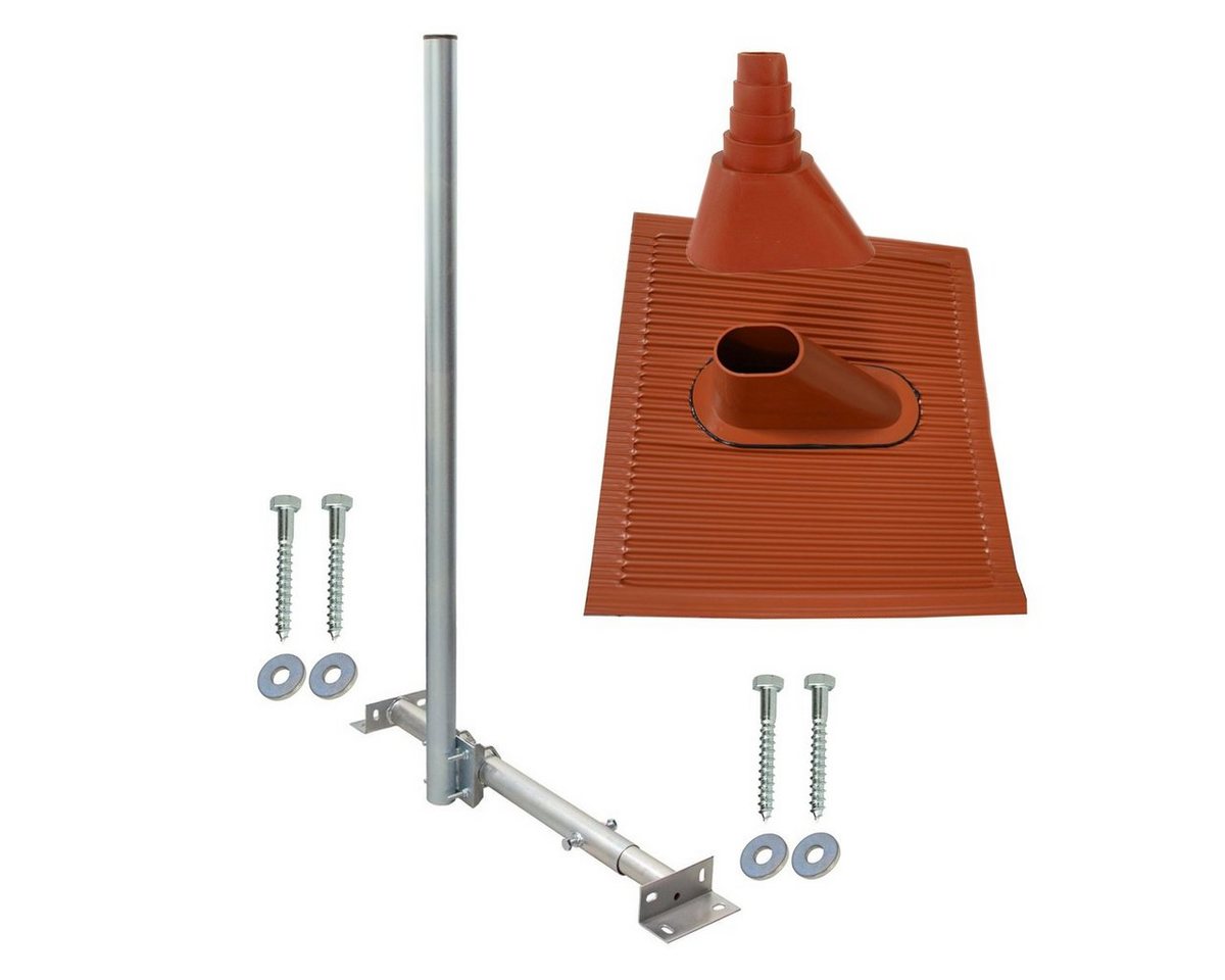 SkyRevolt Aufdachsparrenhalter Dachsparrenhalter 120cm Kabeleinführung 48mm SAT-Halterung SkyRevolt Aufdachsparrenhalter Dachsparrenhalter 120cm Kabeleinführung 48mm SAT-Halterung von SkyRevolt