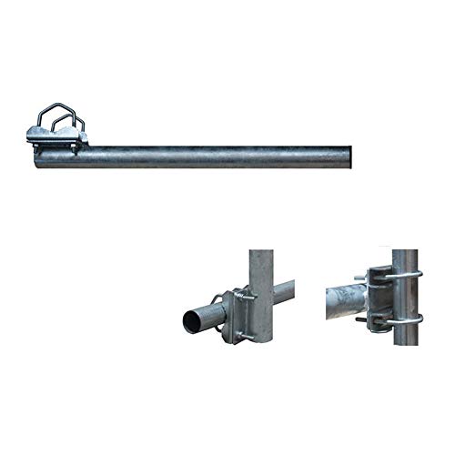 SkyRevolt Balkon-Halter 50cm Ø 50mm Mast Aluminium Geländer-Halterung für Satellitenschüssel Satelliten-Anlage SAT-Ausleger Mastaufsatz Mastverlängerung SkyRevolt Balkon-Halter 50cm Ø 50mm Mast Aluminium Geländer-Halterung für Satellitenschüssel Satelliten-Anlage SAT-Ausleger Mastaufsatz Mastverlängerung von SkyRevolt
