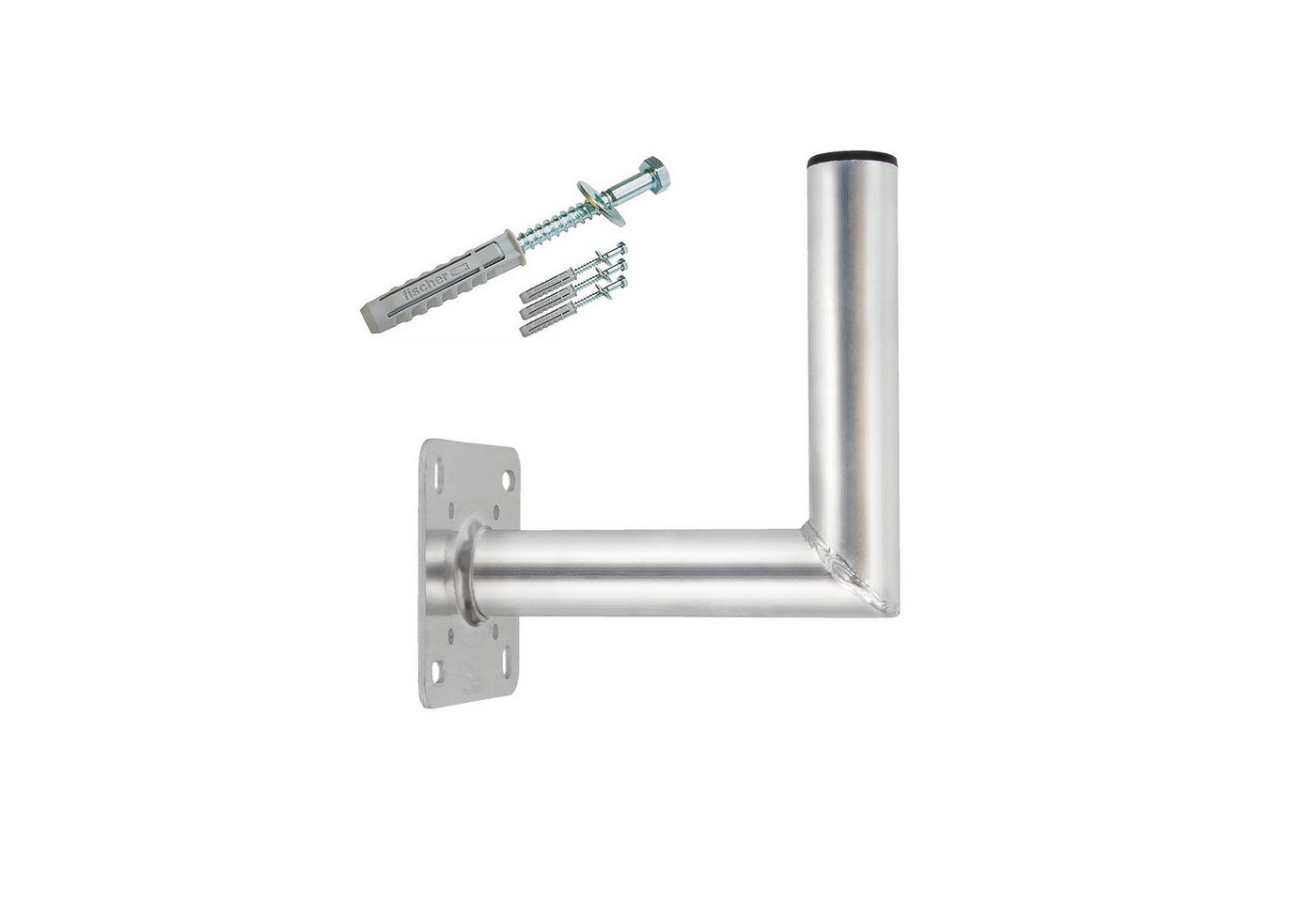 SkyRevolt SkyRevolt 25cm Wandhalter Aluminium Rohr 50mm Schraubensatz SAT-Halterung SkyRevolt SkyRevolt 25cm Wandhalter Aluminium Rohr 50mm Schraubensatz SAT-Halterung von SkyRevolt