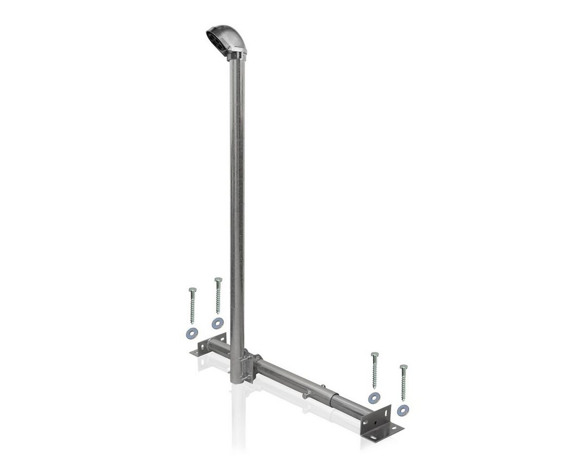 SkyRevolt SkyRevolt Dachsparrenhalter Sparrenhalter Mast 120cm feuerverzinkt SAT-Halterung SkyRevolt SkyRevolt Dachsparrenhalter Sparrenhalter Mast 120cm feuerverzinkt SAT-Halterung von SkyRevolt