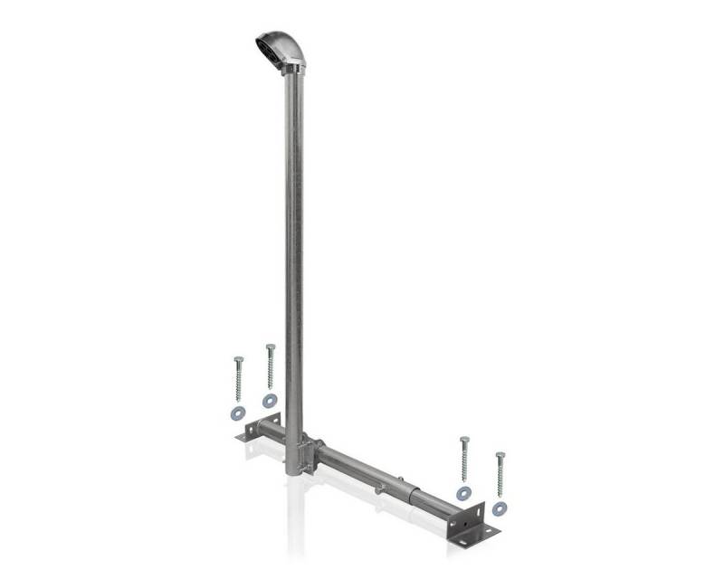 SkyRevolt SkyRevolt Dachsparrenhalter Sparrenhalter Mast 120cm feuerverzinkt SAT-Halterung von SkyRevolt