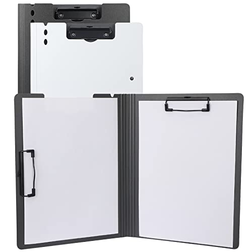 Skycase klemmbrett a4,klemmbrett a4 mit deckel,Plastic Clipboard,File Cover Folder Clipboards (Set of 2),Clipboard mit Stifthalter und Low Profile Clip,Flip Schreibblock für Business,Büro-doppelt von Skycase